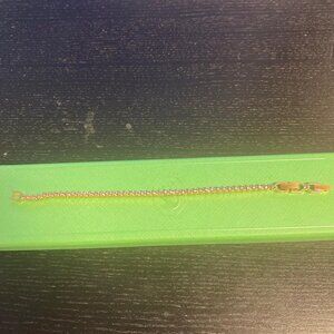 SWAROVSKI Tennis Bracelet In Pink and Rose-Gold